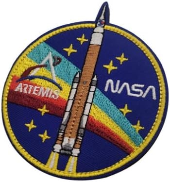 A NASA Artemis Hímzés Javítás Katonai Taktikai Morál Javítás Jelvény Jelkép Applied Horog Foltok a Ruhát Hátizsák Kiegészítők