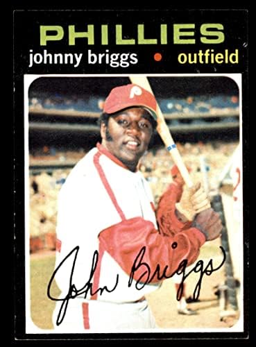 1971 Topps 297 Johnny Briggs Philadelphia Phillies (Baseball Kártya) EX/MT Phillies