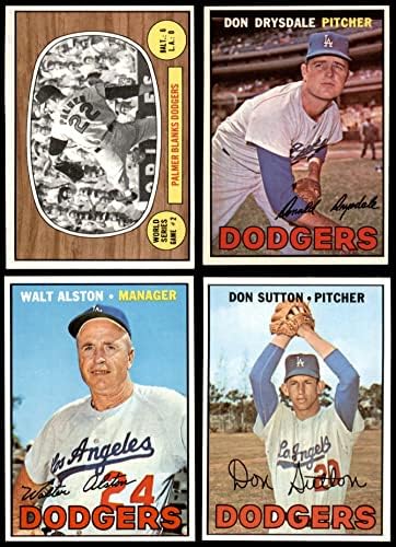 1967 Topps Los Angeles Dodgers Csapat készen áll a Los Angeles Dodgers (Set) NM Dodgers