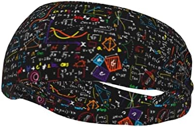 Unisex Edzés Karszalag Lineáris Matematika Oktatás Többfunkciós Sport Sweatbands a Férfiak Teljesítményét Fejpánt