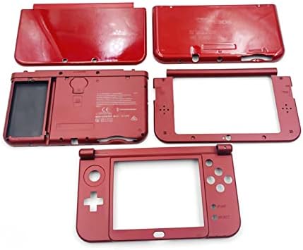 Új új 3DS XL Burkolat Esetben Shell Piros Színű Csere, a Nintendo New3DS XL LL New3DSXL Kézi játékkonzol, Külső Top