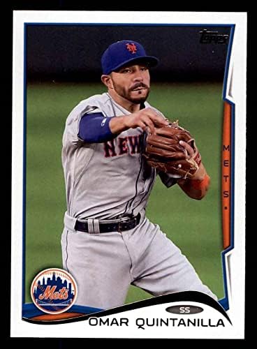 2014 Topps 126 Omar Quintanilla New York Mets (Baseball Kártya) NM/MT Mets