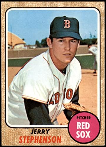 1968 Topps 519 Jerry Stephenson, a Boston Red Sox (Baseball Kártya) NM Red Sox