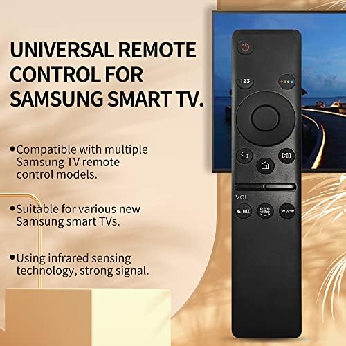 Univerzális Távirányító Samsung TV, Cserélhető, Kompatibilis a Samsung LED, LCD kijelző, HDTV, 3D-s Sorozat TV Távirányító