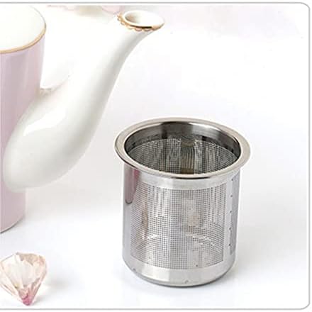 GPPZM Délutáni Tea Kávé Drinkware Meghatározott Kannában a Tea Szűrő csészékről Csészealjak (Szín : Rózsaszín)
