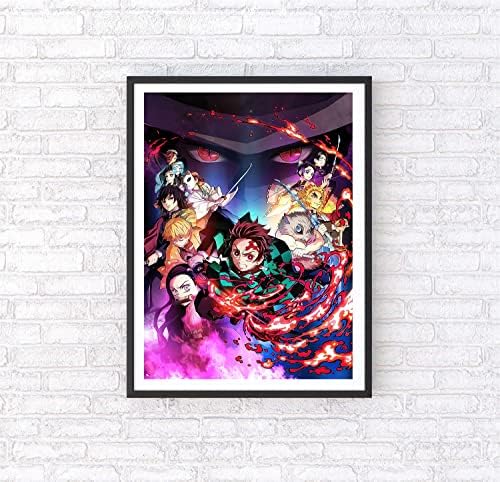 AMMOPO Japán Anime poszter Vászon Wall Art Plakátok lakberendezés Festmény Nappali, Hálószoba，Gyerekszoba Dekoráció