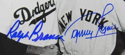Ralph Branca Tommy Byrne Aláírt Automatikus Aláírást 8x10 Fotó II - Dedikált MLB Fotók