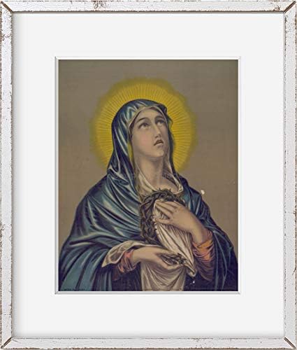 VÉGTELEN FÉNYKÉPEK, Fotó: Mater dolorosa,Boldogságos Szűz Mária,A szűzanya a Bánat,február 6,c1882