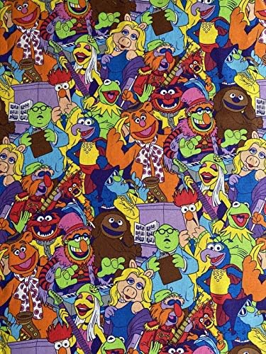 Muppetek Csomagolt Anyag Breki Miss Röfi Szövet által Értékesített A Kövér Negyed (18 X 22) Új BTFQ