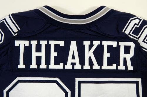 2015 Dallas Cowboys Nate Theaker 65 Játék Kiadott Haditengerészet Jersey 48 DP16986 - Aláíratlan NFL Játék Használt