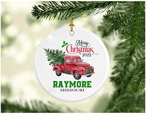 Karácsonyi Dekoráció Fa Boldog Karácsonyt 2022 Raymore Missouri Dísz, Vicces Ajándék, Karácsonyi Ünnep, mint egy Család,