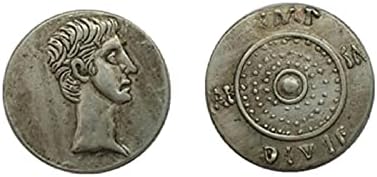 Ezüst Bevonatú Ókori Rómában Külföldi Replika Emlékérme Érme Amatőr Gyűjtemény Kézműves Ajándéktárgy Ház Dekoráció Ajándék