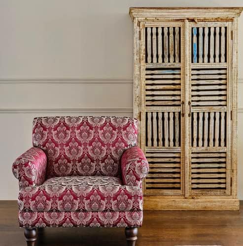 Decora Bútorokkal berendezett Luxus Prémium Jacquard Geometriai Tervezés, Bútor Szövet Kárpitos, Ablak Kezelések, Kézműves
