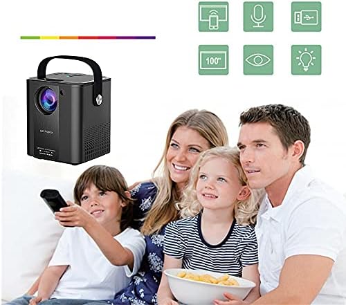FZZDP P500 Mini Projektor Okostelefon Hordozható házimozi Teljes Támogatott 1080P Film Fürkész Otthoni Szórakozás (
