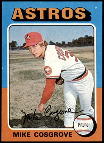 1975 Topps 96 Mike Cosgrove Houston Astros (Baseball Kártya) NM Astros