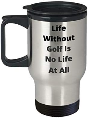 Vicces Golf Utazási Bögre Kávét Ajándék Ötlet A Golfozó Nyugdíjas Játékos Sportoló Újdonság, Vicc Vicc Mindig Van Idő