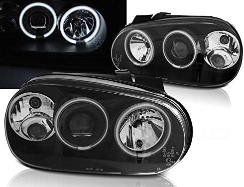 Fényszórók kompatibilis Volkswagen Golf 4 1997 1998 1999 2000 2001 2002 2003 GV-1720 Első Lámpák Autó Lámpák Fényszóró